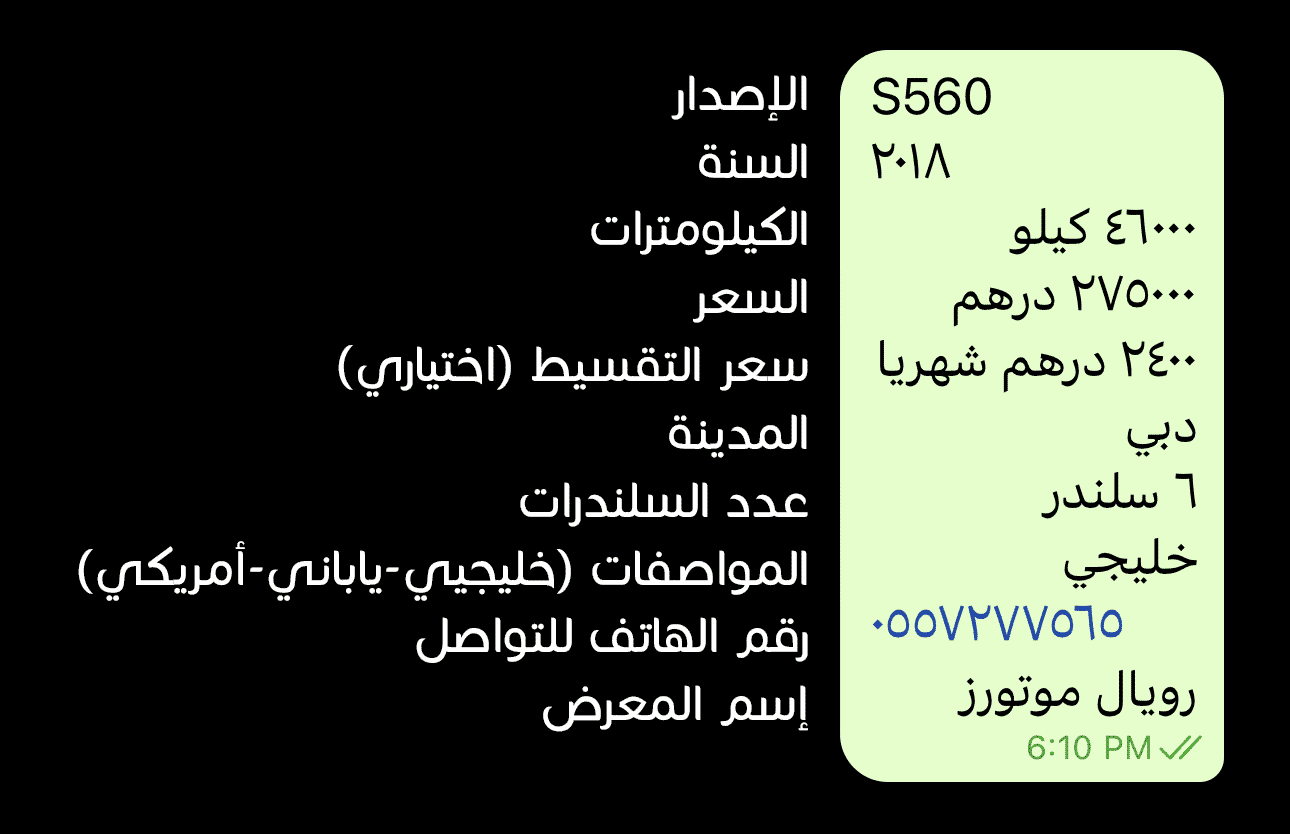 صورة محادثة تيليجرام