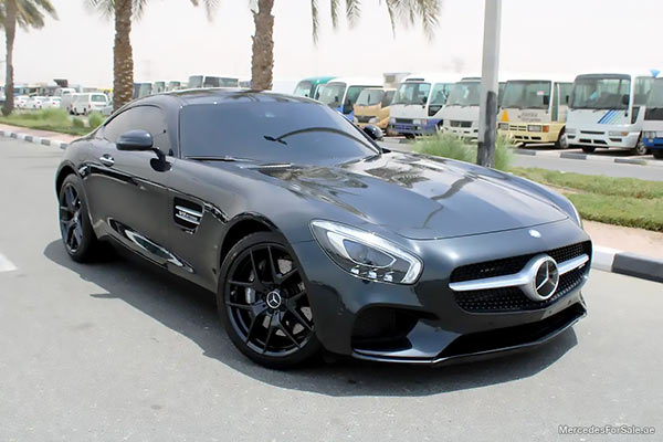 grey 2016 Mercedes gt