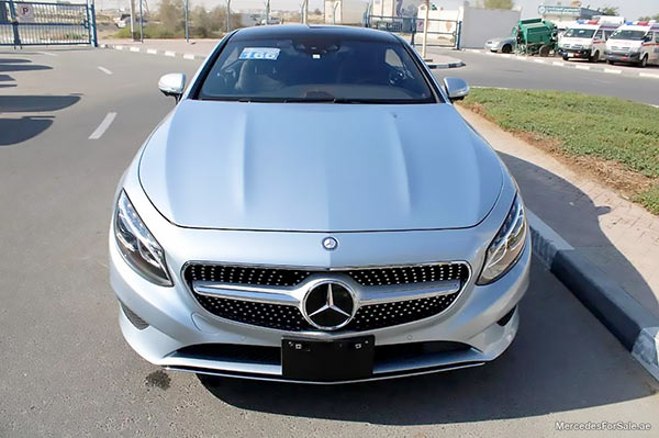silver 2016 Mercedes s550
