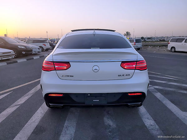 مرسيدس gle43 لون ابيض موديل 2017