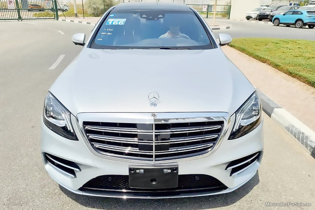 silver 2019 Mercedes s560