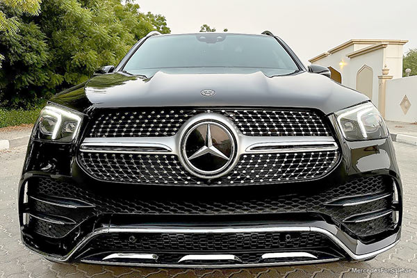 Image of a pre-owned 2020 black Mercedes-Benz Gle 350 car