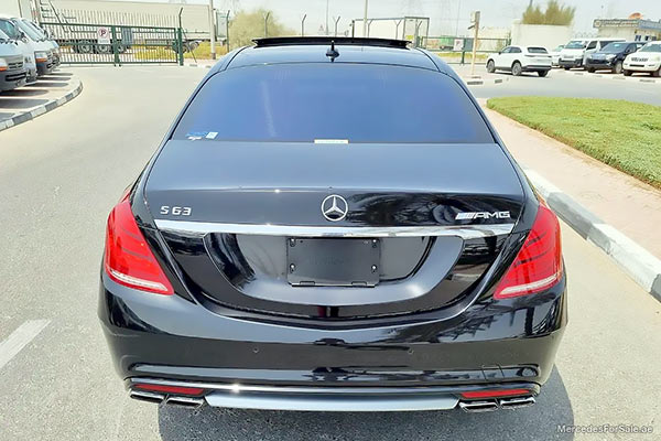 black 2014 Mercedes s550l