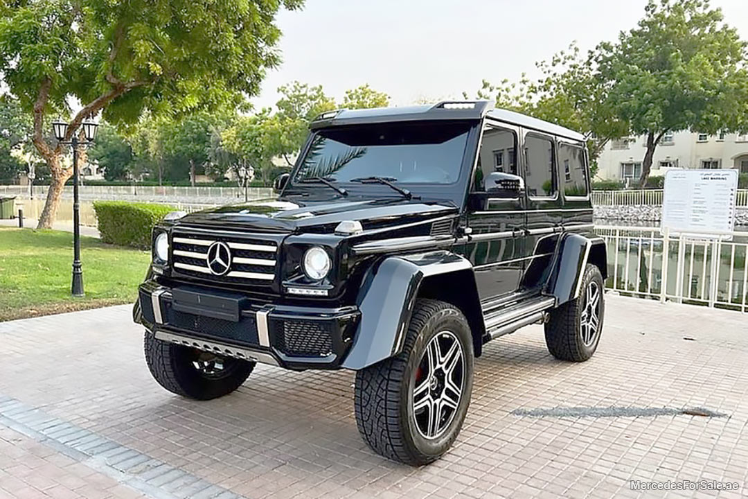 black 2016 Mercedes g500