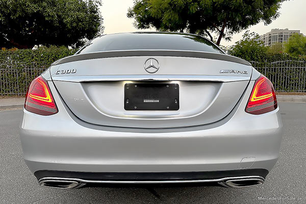 silver 2020 Mercedes c300