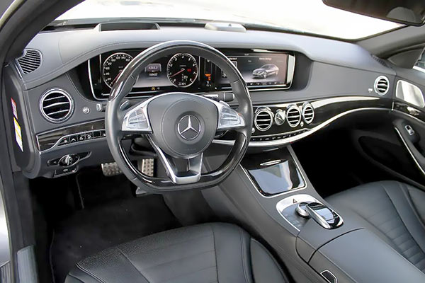 grey 2015 Mercedes s550l
