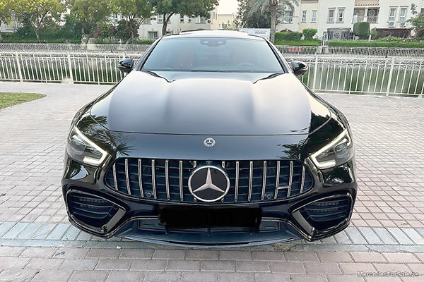 Image of a pre-owned 2019 black Mercedes-Benz Gt63S car