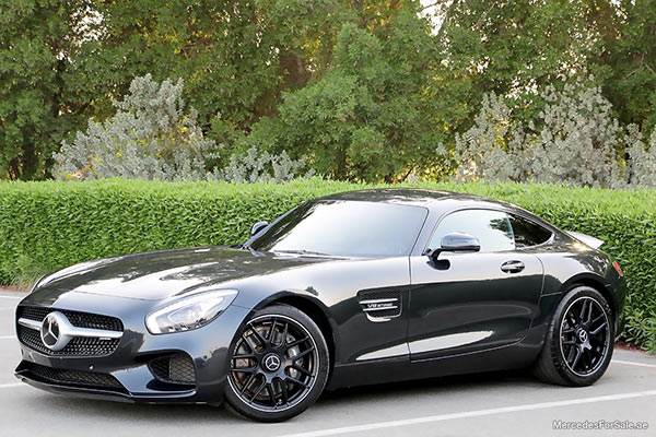 black 2018 mercedes gt63 coupe rwd