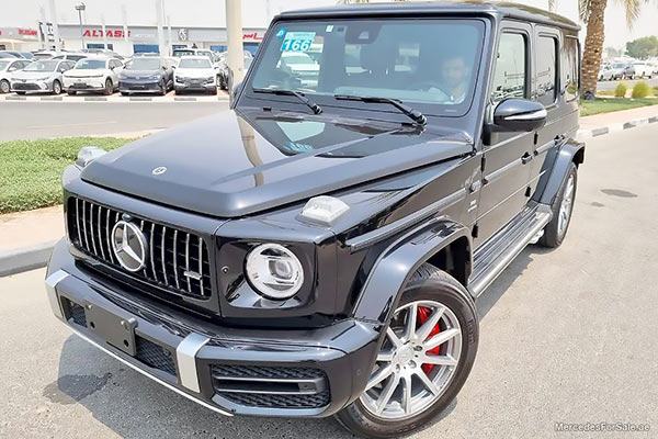 Image of a pre-owned 2022 black Mercedes-Benz G63 car