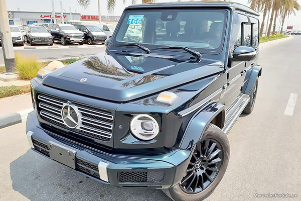 Image of a pre-owned 2020 black Mercedes-Benz G550 car