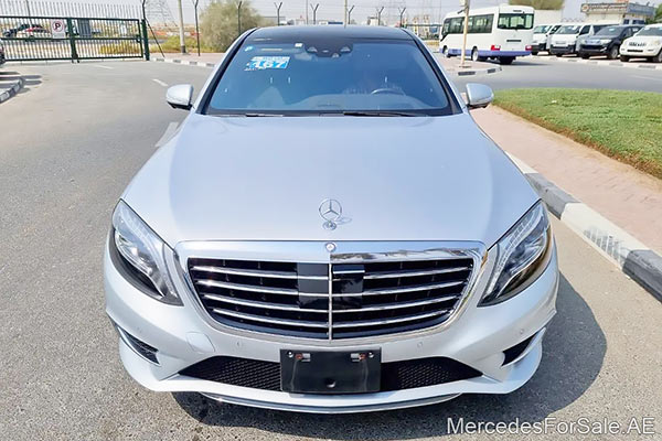 Image of a pre-owned 2016 silver Mercedes-Benz S400 car