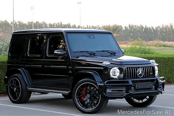 Image of a pre-owned 2019 black Mercedes-Benz G63 car
