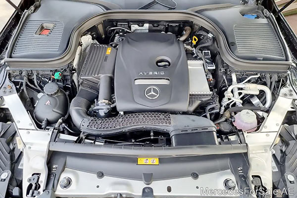 black 2019 Mercedes glc350e