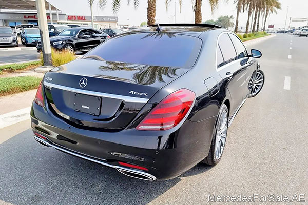 black 2020 Mercedes s560