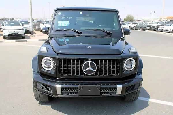 Image of a pre-owned 2021 black Mercedes-Benz G550 car