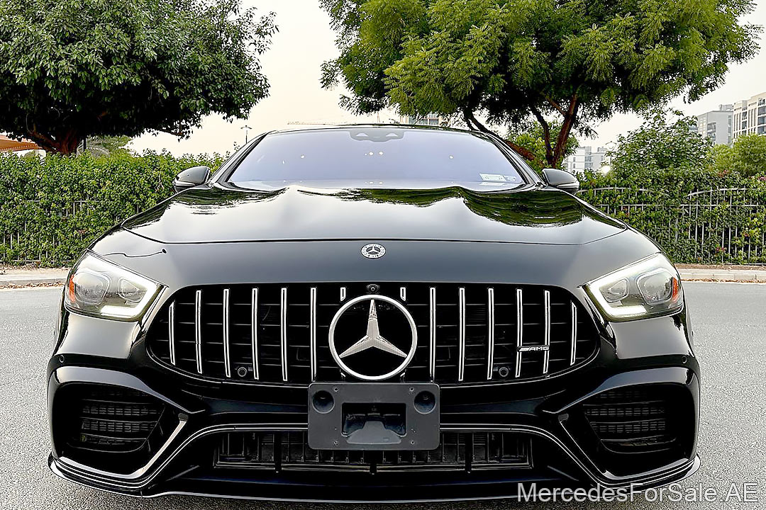 black 2021 Mercedes gt63s