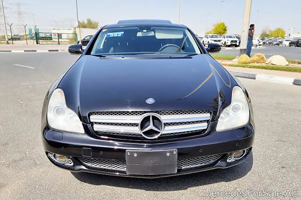 black 2009 Mercedes cls550