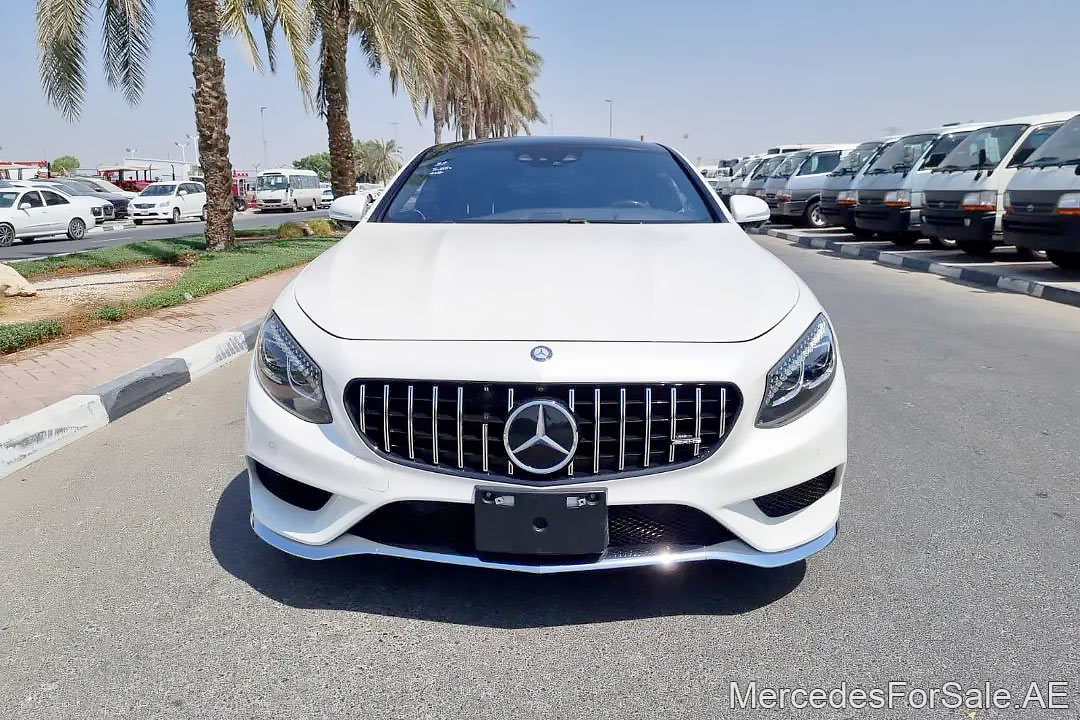 white 2016 Mercedes s550