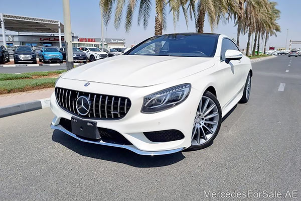 white 2016 Mercedes s550
