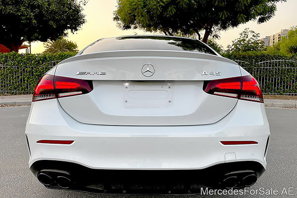 white 2019 Mercedes a220