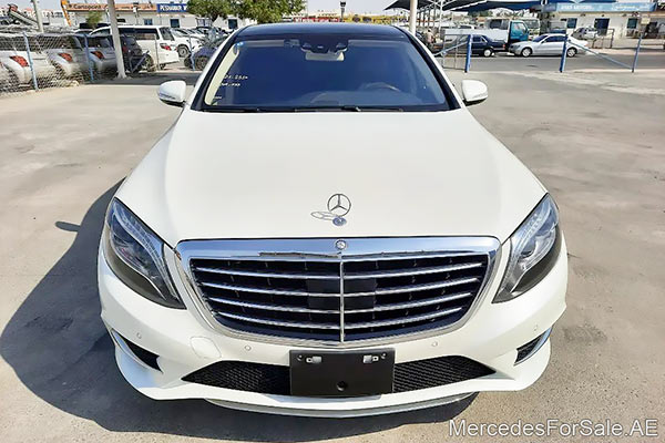 white 2014 Mercedes s550l