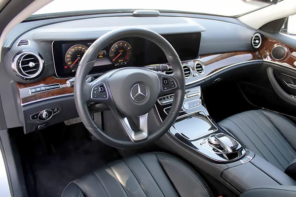 silver 2017 Mercedes e400