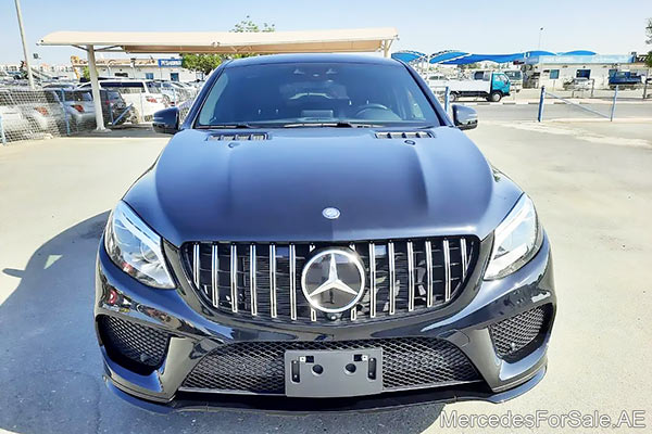 black 2017 Mercedes gle43