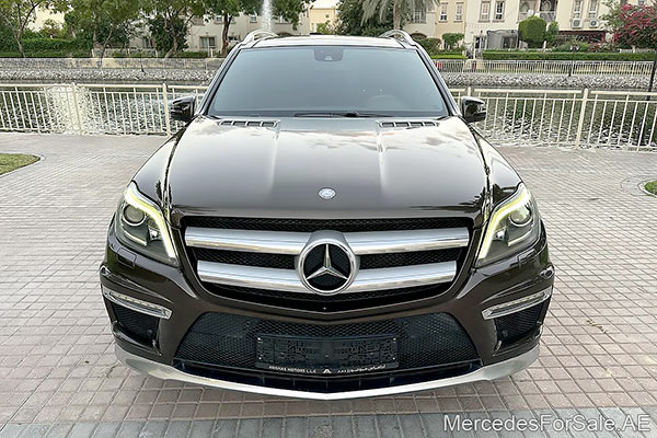 Image of a pre-owned 2013 black Mercedes-Benz Gl500 car
