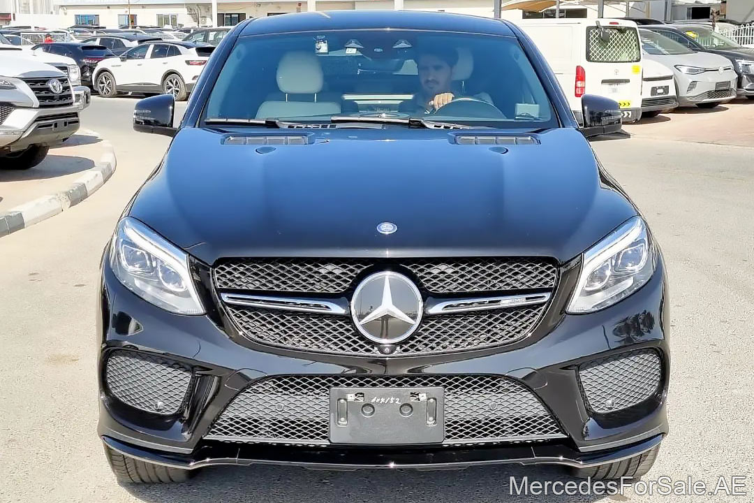 black 2016 Mercedes gle43
