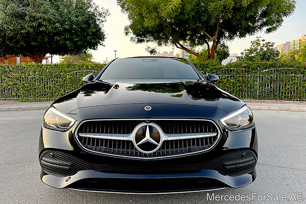 black 2022 Mercedes c300