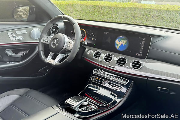 grey 2019 Mercedes e63s