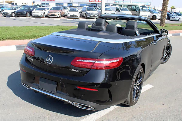 black 2020 Mercedes e450