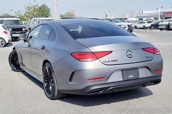 grey 2019 Mercedes cls450