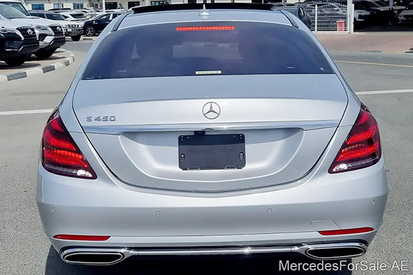 silver 2019 Mercedes s450