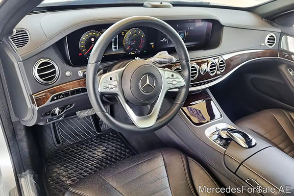 silver 2019 Mercedes s450