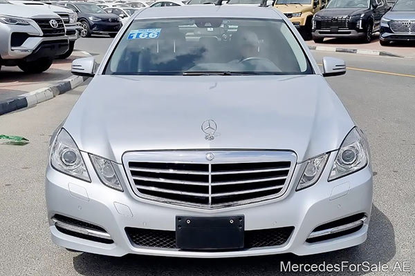 Image of a pre-owned 2011 silver Mercedes-Benz E350 car
