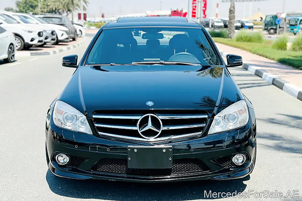 Image of a pre-owned 2010 black Mercedes-Benz C300 car