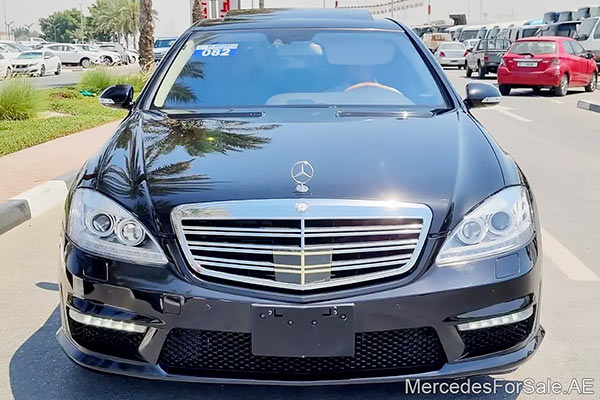 Image of a pre-owned 2009 black Mercedes-Benz S600 car