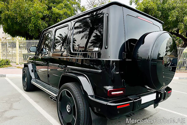 black 2019 Mercedes g63