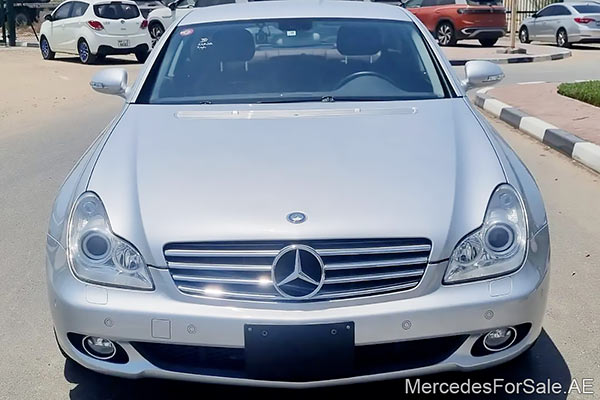 silver 2006 Mercedes cls350