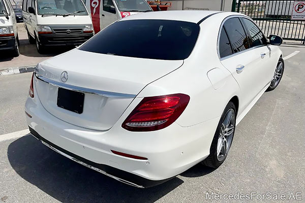 white 2019 Mercedes e250