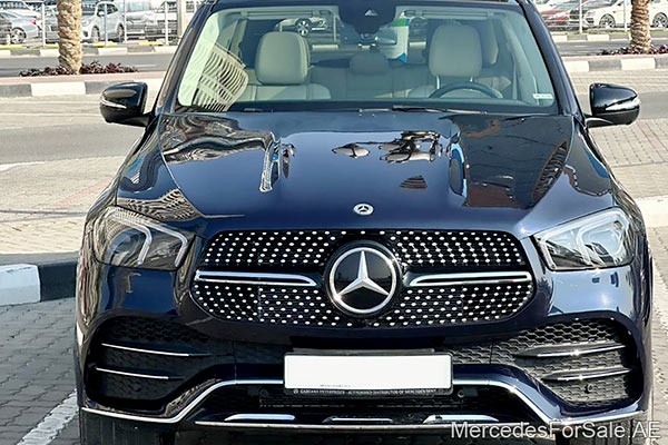 blue 2022 Mercedes gle350