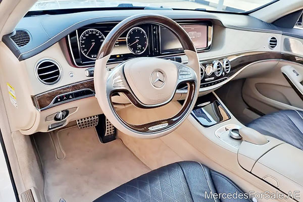 مرسيدس s550 لون ابيض موديل 2014