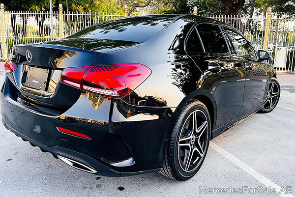 black 2022 Mercedes a220