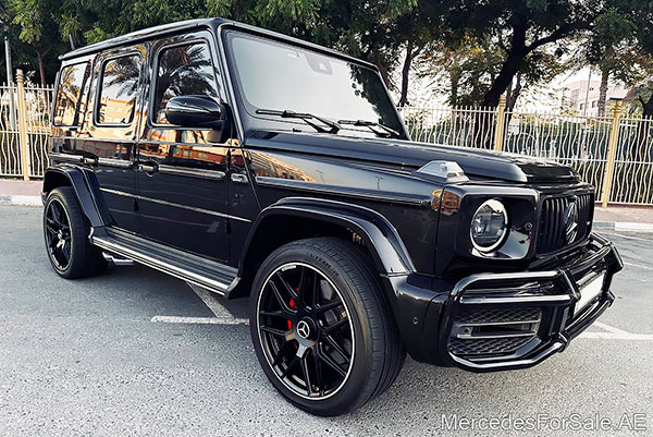 black 2019 Mercedes g63