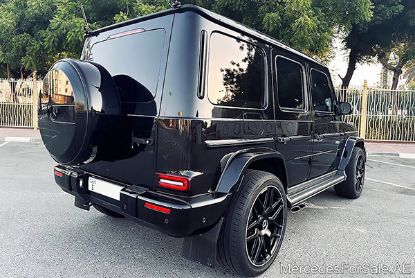 black 2019 Mercedes g63