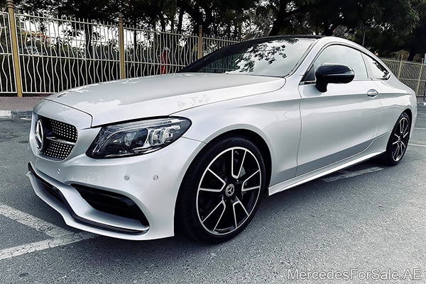 silver 2019 Mercedes c300