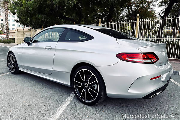 silver 2019 Mercedes c300