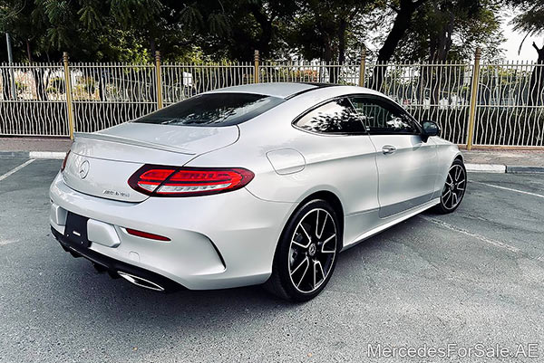 silver 2019 Mercedes c300