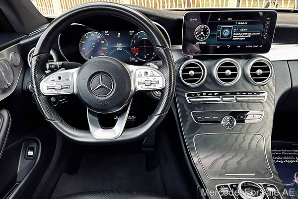 silver 2019 Mercedes c300